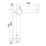 Чертеж Элемент подключения VBR (Вулкан)