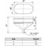 Кондесатосборник VOR 120х240 (Вулкан)