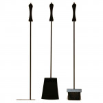 Черный 2 Каминный набор VKN011 пять цветов (Вулкан)