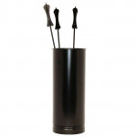 Черный Каминный набор VKN011 пять цветов (Вулкан)