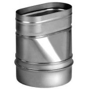 Переходник с Круга на Овал VOR 100х200 (Вулкан)