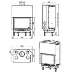 Чертеж Топка D1000 (Chazelles)