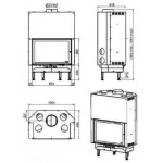 Чертеж Топка D1000 DF (Chazelles)