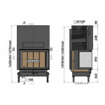 Чертеж Топка D1000 VAD (Chazelles)