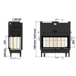 Чертеж Топка D1350 (Chazelles)