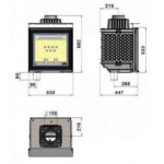 Чертеж Топка HP 530 L (Chazelles)