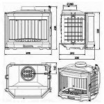 Чертеж Топка Solo P70 (Chazelles)