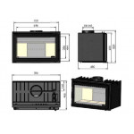 Чертеж Топка VE1000 (Chazelles)