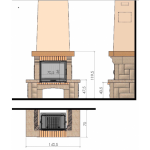 CS09 Камин Solo CS09 (Chazelles)