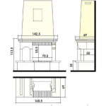 CS12 Камин Solo CS12 (Chazelles)