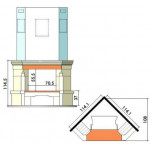 CS22 Камин Solo CS23 (Chazelles)