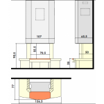 CS30 Камин Solo CS30 (Chazelles)