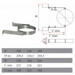 Чертеж Элемент крепления к стене XDXX (Дымок)