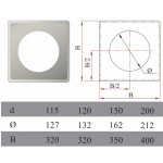 Чертеж Фланец FXX (Дымок)