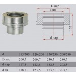 Чертеж Переходник Моно-Термо PMTFR (Дымок)