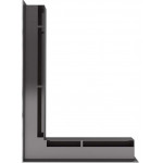 Вид сверху Решетка каминная Люфт угловая левая 60 (Kratki)