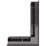 Вид сверху Решетка каминная Люфт угловая правая 90 (Kratki)