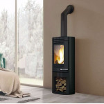 Черный Печь TALLY 8 (EdilKamin)