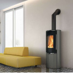 Серый Печь TALLY 8 UP (EdilKamin)