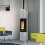 Серый камень Печь TALLY 8 UP S (EdilKamin)