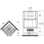 Чертеж Топка EGO (Edilkamin)