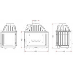 Чертеж Топка Grand Angle 700 L/R (Invicta)