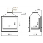 Чертеж Топка LCI 5 GFL (Liseo Castiron)