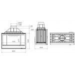 Чертеж Топка LCI 9 GF (Liseo Castiron)