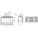 Чертеж Топка LCI 9 GFL (Liseo Castiron)