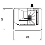 Чертеж Барбекю Andros 2 (Palazzetti)