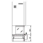 Чертеж Камин LOS ANGELES (Palazzetti)