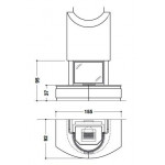 Чертеж Камин MONTECARLO (Palazzetti)