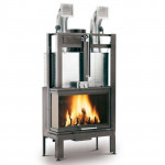 Стекло слева SX Топка Ecomonoblocco 64 V08 aperto dx/sx (Palazzetti)