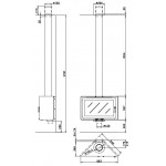 Чертеж Камин ANGLE (Rocal)