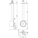 Чертеж Камин D-7 (Rocal)