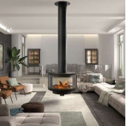 Камин RONDE Подвесной