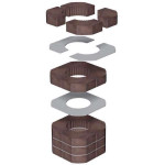 Mammoth Heat Топка Heat R/L 3G L 65.51.40.24 (Romotop)