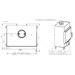 Чертеж Топка Heat 2G 59.50.01 (Romotop)