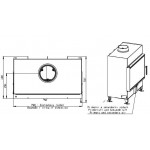 Чертеж 2 Топка Heat 2G 80.50.01 (Romotop)