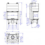 Чертеж Топка Heat C 3G L 65.52.31.24 (Romotop)