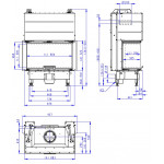 Чертеж Топка Heat C 3G L 80.52.31.24 (Romotop)