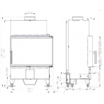 Чертеж Топка Heat R/L 2G S 60.44.33.23 (Romotop)