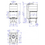 Чертеж Топка Heat U 3G L 50.52.50.24 (Romotop)