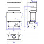 Чертеж Топка Impression C 2G L 80.61.34.21 (Romotop)