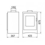 Чертеж Печь SKAL II (Thorma)