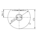 Чертеж 2 Печь TOLEDO (Thorma)