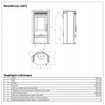 Чертеж Печь ARKTIS 4 (ABX)