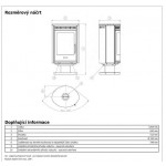 Чертеж Печь ARKTIS 8 поворотный (ABX)