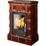 Коричневый Печь Britania KI кафельный цоколь (ABX)