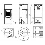 Чертеж Печь GALIE I (ABX)
